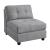 Claude Tufted Cushion Back Fabric Armless Chair