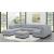 Claude Tufted Cushion Back Fabric Armless Chair