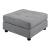 Claude Tufted Fabric Ottoman