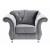 Frostine Button Tufted Velvet Chair