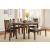 Delmar Wood 6-Piece Pack Dinette Set