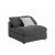 Serene Fabric Armless Chair
