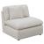 Hobson Cushion Back Fabric Armless Chair