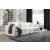 Hobson Cushion Back Fabric Armless Chair