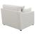 Hobson Sloped Track Arms Fabric LAF Chair