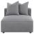 Jennifer Polyester Fabric Modular L-Shape Sectional Sofa w/Chaise, Composition 1