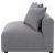 Jennifer Fabric Tight Back Armless Chair