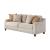 Christine Chenille Fabric Cushion Back Sofa