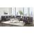 Hegio Fabric Tufted Living Room Set