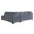 Marleton 2-Piece Polyester L-Shaped Sectional Sleeper w/Right Arm Chaise Facing