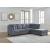 Marleton 2-Piece Polyester L-Shaped Sectional Sofa w/Right Arm Chaise Facing