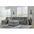 Marleton 2-Piece Polyester L-Shaped Sectional Sofa w/Left Arm Chaise Facing