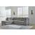Marleton 2-Piece Polyester L-Shaped Sectional Sofa w/Left Arm Chaise Facing