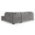 Marleton 2-Piece Polyester L-Shaped Sectional Sofa w/Right Arm Chaise Facing