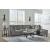 Marleton 2-Piece Polyester L-Shaped Sectional Sofa w/Right Arm Chaise Facing