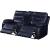 Aashi Leather-Gel Match Reclining Living Room Set