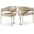 Madelyn Velvet Dining Chair with Brushed Brass Frame