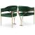 Madelyn Velvet Dining Chair with Brushed Brass Frame