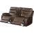 Aashi Leather-Gel Match Reclining Living Room Set
