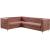Rhett Velvet Tufted L-Shaped Sectional Sofa w/Left Facing Chaise