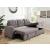 Chambord Fabric L-Shaped Storage Sleeper Sectional Sofa