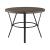 Crowley Round Wood/Metal Counter Height Set