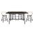 Appert Industrial Counter Height Dining Room Set