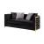 Fergal Velvet Loveseat w/Pillows