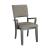 Avenhorn Modern Fabric Dining Arm Chair