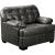 Saturio Top Grain Leather Tufted Chair