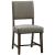 Wheaten Rustic Fabric Dining Side Chair