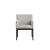 Ibiza Modern Fabric Dining Arm Chair
