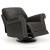 Chasemore Faux Leather Swivel Glider Recliner