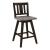 Amsonia Wood Swivel Counter Height Chair
