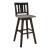 Amsonia Wood Swivel Pub Height Chair