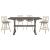 Amsonia Rustic Counter Height Dining Room Set
