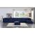 Crosby Fabric Modular Straight Sectional Sofa