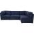 Crosby Fabric Modular L-Shaped Sectional Sofa