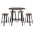 Chevre Rustic Counter Height Dining Room Set