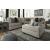Bovarian 3-Piece Polyester L-Shaped Sectional Sofa