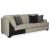 Bovarian 3-Piece Polyester L-Shaped Sectional Sofa
