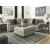 Bovarian 2-Piece Polyester L-Shaped Sectional Sofa
