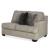 Bovarian 3-Piece Polyester L-Shaped Sectional Sofa