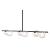Keyoz Glass/Steel Ceiling Lamp