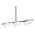 Keyoz Glass/Steel Ceiling Lamp