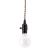 Molly Braided Nylon/Steel Ceiling Lamp