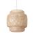 Finch Bamboo/Steel Ceiling Lamp