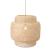 Finch Bamboo/Steel Ceiling Lamp