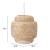 Finch Bamboo/Steel Ceiling Lamp