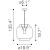 Finch Bamboo/Steel Ceiling Lamp
